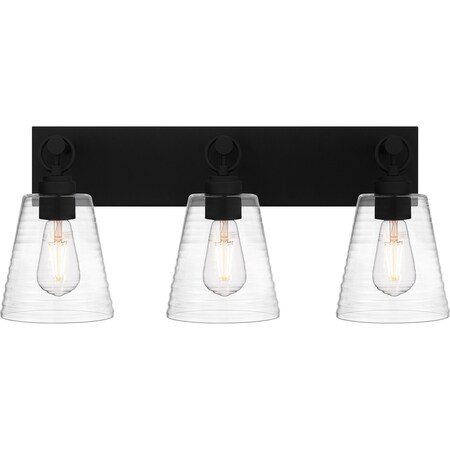 Quoizel Dacosta Bath 3 Lights Earth Black DAC8624EK